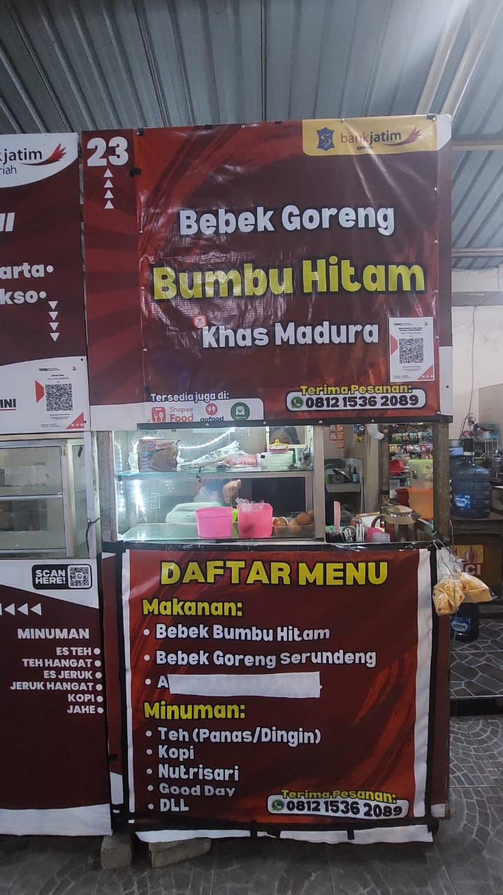 Bebek Goreng Bumbu Hitam Khas Madura