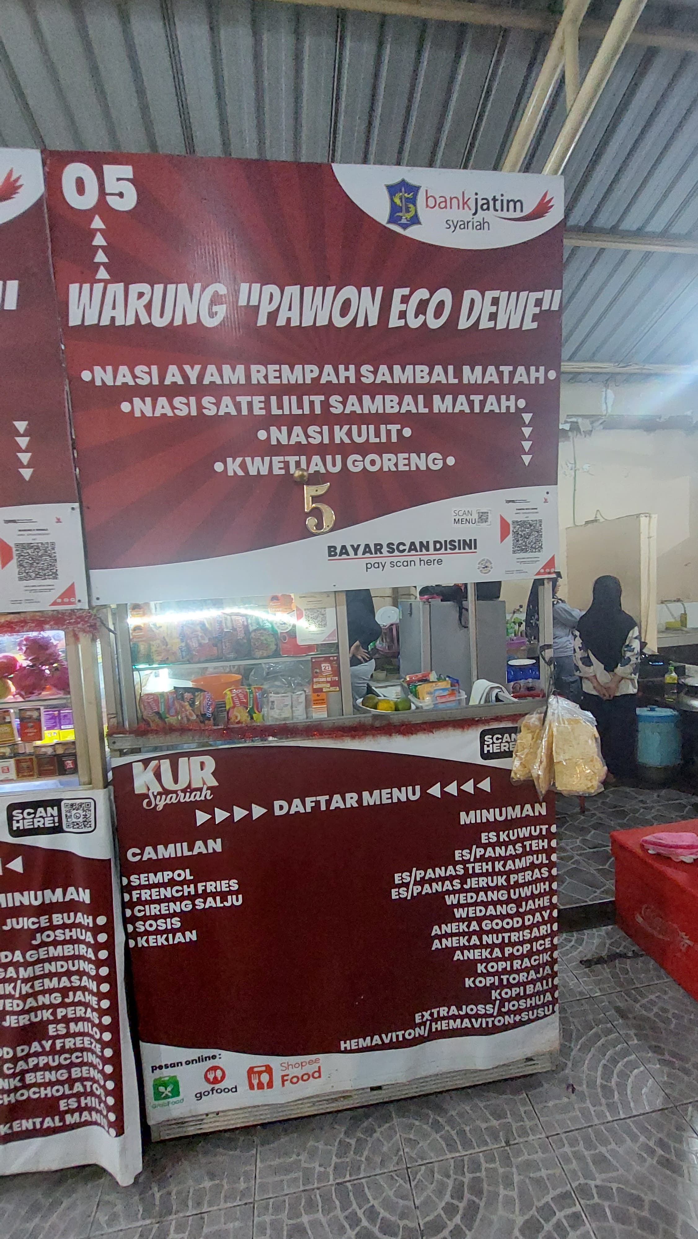 Warung "Pawon Eco Dewe"